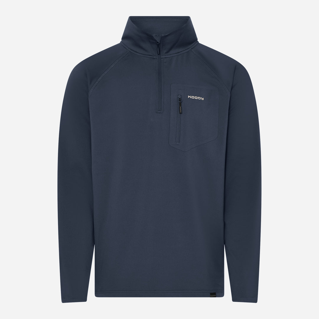 Midlayer Fleece Half Zip Men - Eclipse Navy
