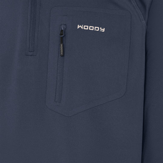 Midlayer Fleece Half Zip Men - Eclipse Navy