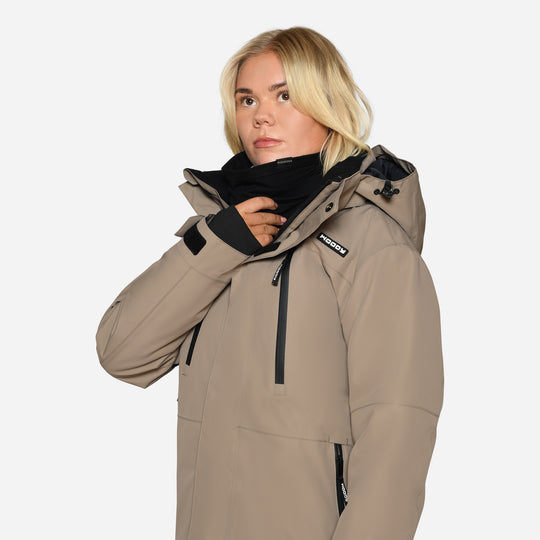 Merino Halsedisse - Charcoal Black