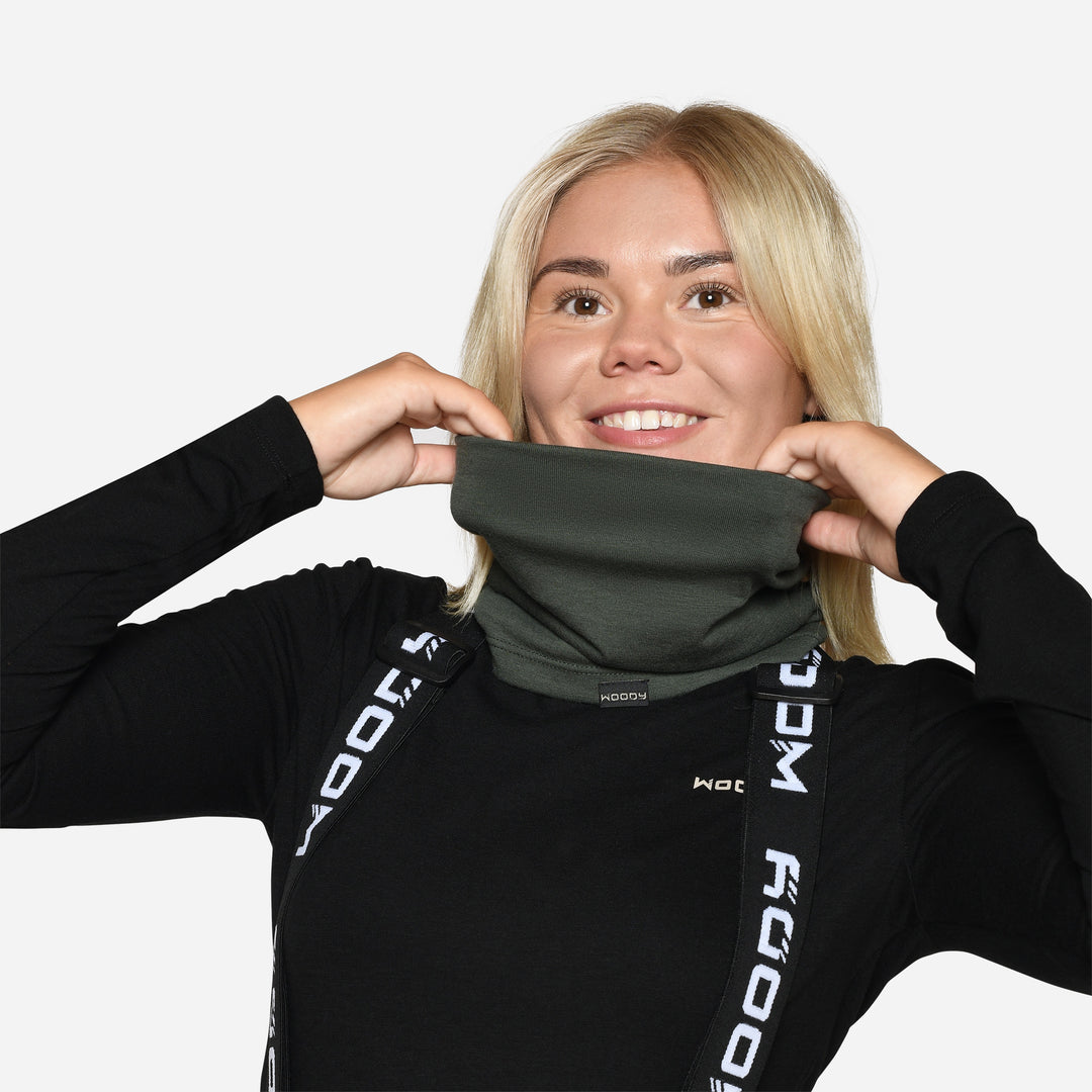 Merino Neck Gaiter - Pine Shadow