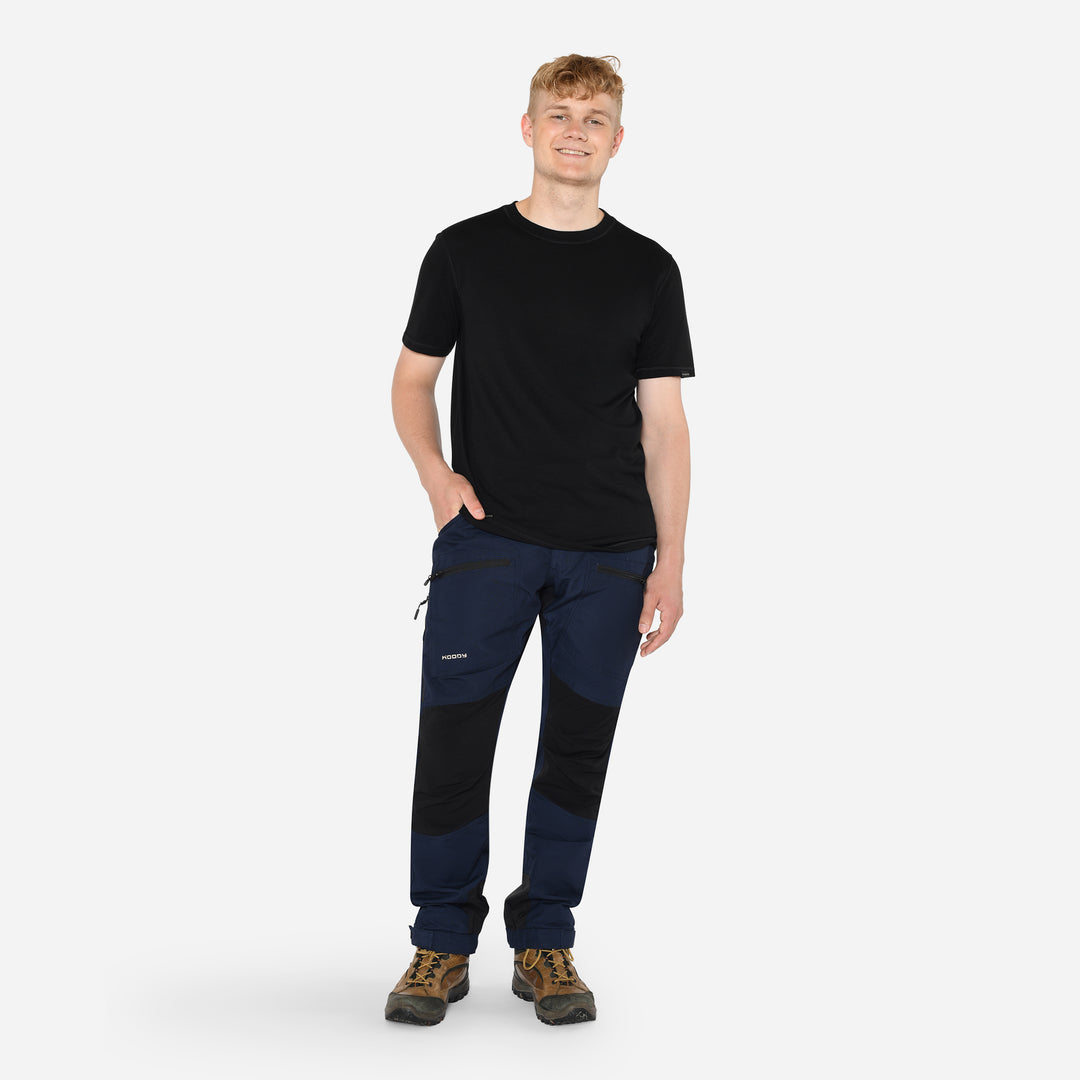 Merino T-Shirt - Charcoal Black