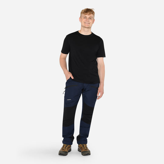 Merino T-Shirt - Charcoal Black